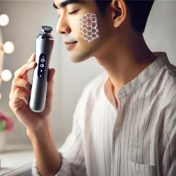 מכשיר טיפוח לפנים 4 ב-1: הסוד להחלקת קמטים ושיפור מראה העור