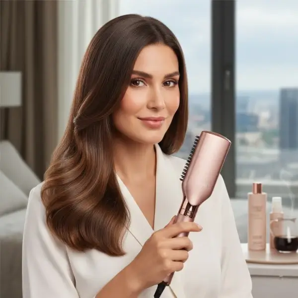 כך תהפכי שיער נפוח וחלק במינימום מאמץ.