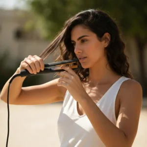 איך להשתמש במחליק כדי ליצור גלים טבעיים (Beach Waves)
