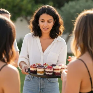 קינוחי כוסות מהירים ומרשימים לאירוח של הרגע האחרון