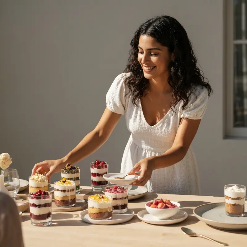 קינוחי כוסות מהירים ומרשימים לאירוח של הרגע האחרון