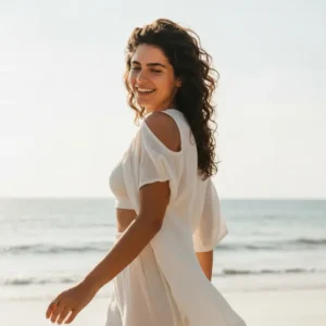 איך להשתמש במחליק כדי ליצור גלים טבעיים (Beach Waves)