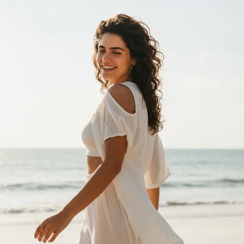 איך להשתמש במחליק כדי ליצור גלים טבעיים (Beach Waves)