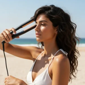 איך להשתמש במחליק כדי ליצור גלים טבעיים (Beach Waves)