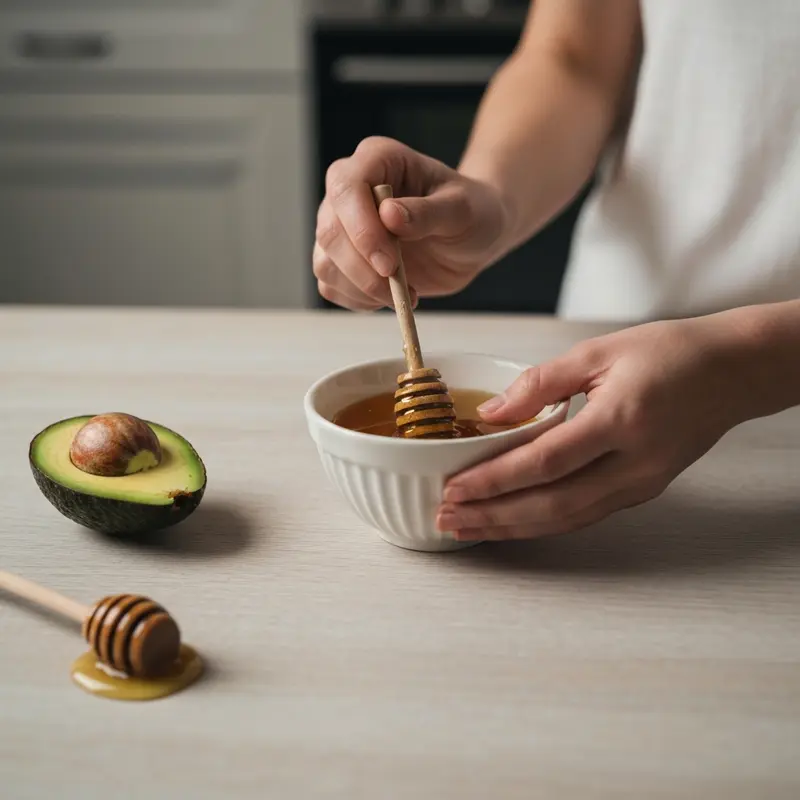 הכנת מסכת פנים ביתית עם מרכיבים טריים