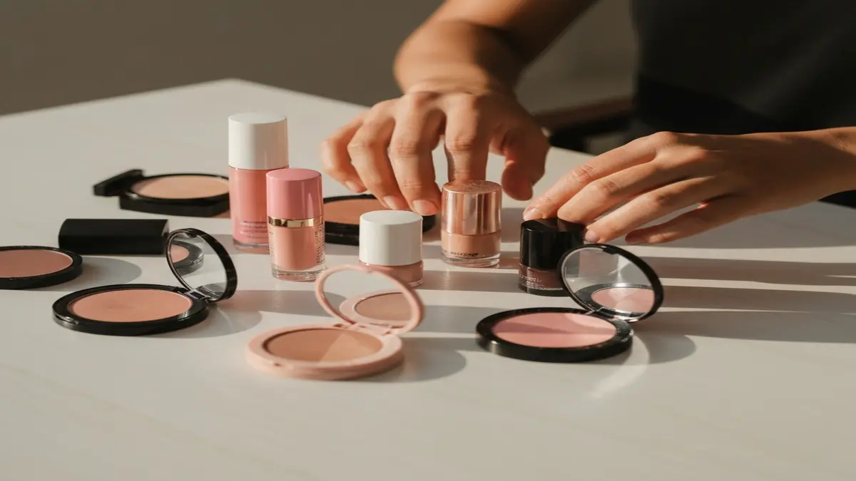 ידיים ישראליות מציגות מוצרי איפור תקציביים