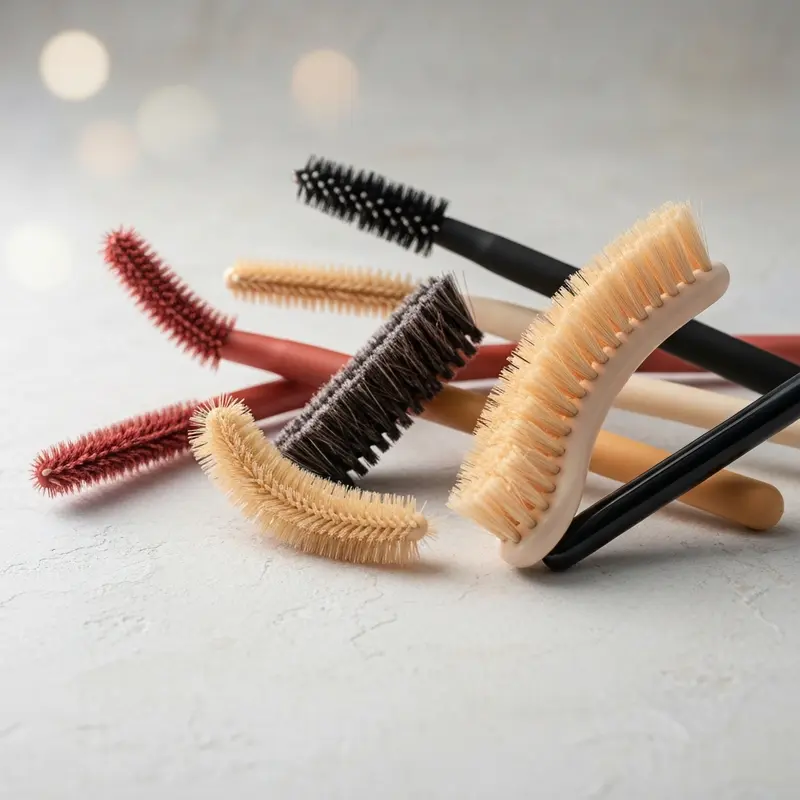 מגוון מברשות מסקרה והשפעתן