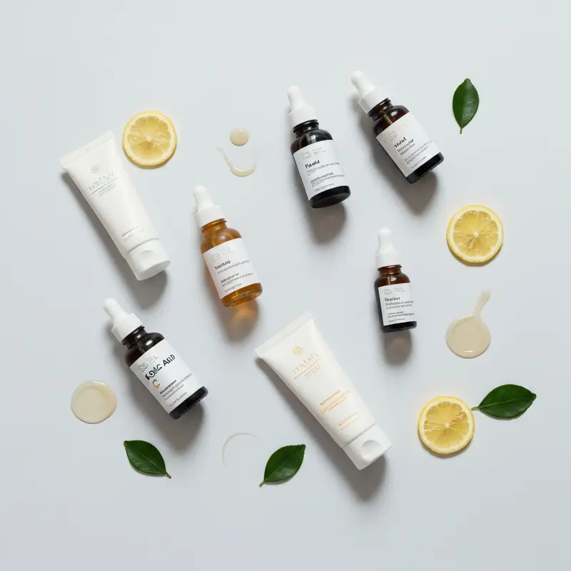 מוצרי טיפוח מבהירים לטיפול בפיגמנטציה