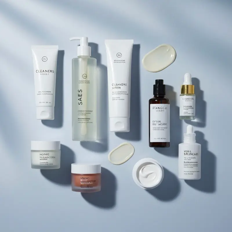 מוצרי טיפוח פנים שונים בהתאמה עונתית