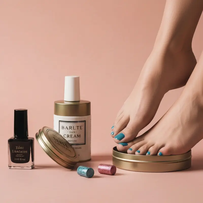 מוצרי פדיקור ביתי ולקים בצבעי חורף