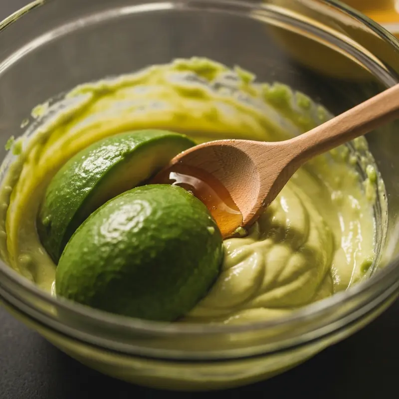 מרכיבי מסכות פנים ביתיות, אבוקדו ודבש