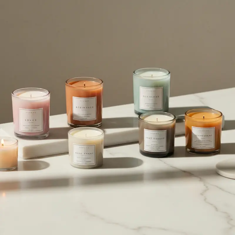 סטיילינג אסתטי של ספר פתוח ויומן עם מדבקות