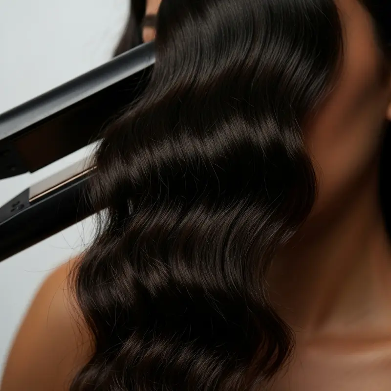 קלוז אפ על יצירת גלים במחליק