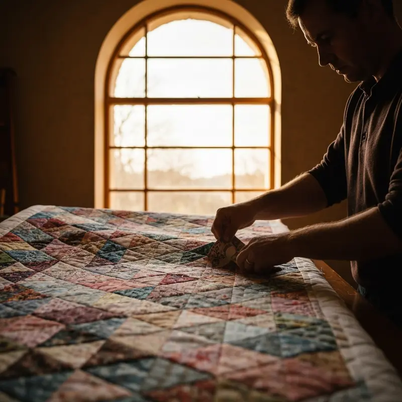 קלוז-אפ על ספוגית איפור עם פודרה בייקינג