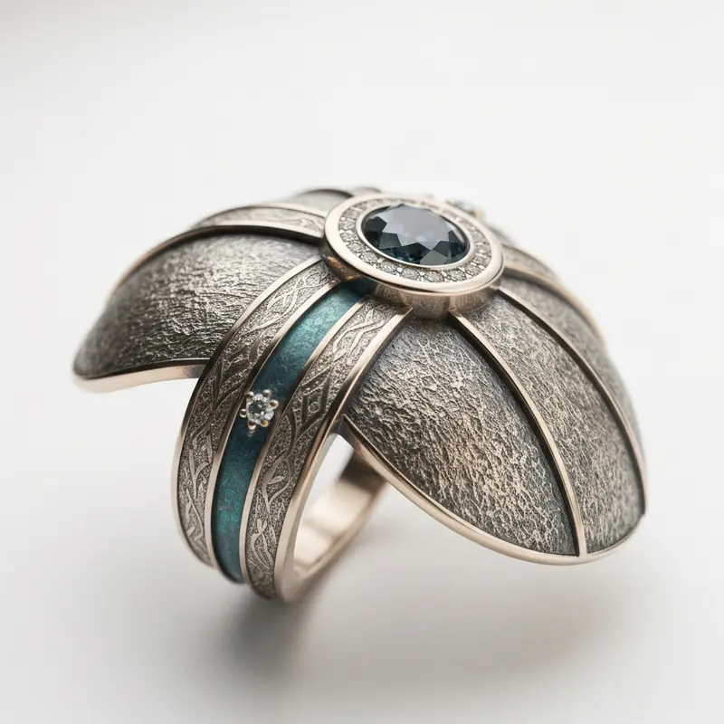 קלוז אפ של שכבות קינוחי כוסות