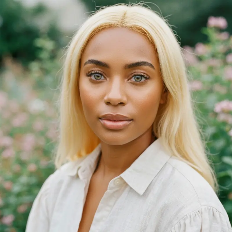 בקבוקון סרום לריסים לצד מברשת איפור עדינה