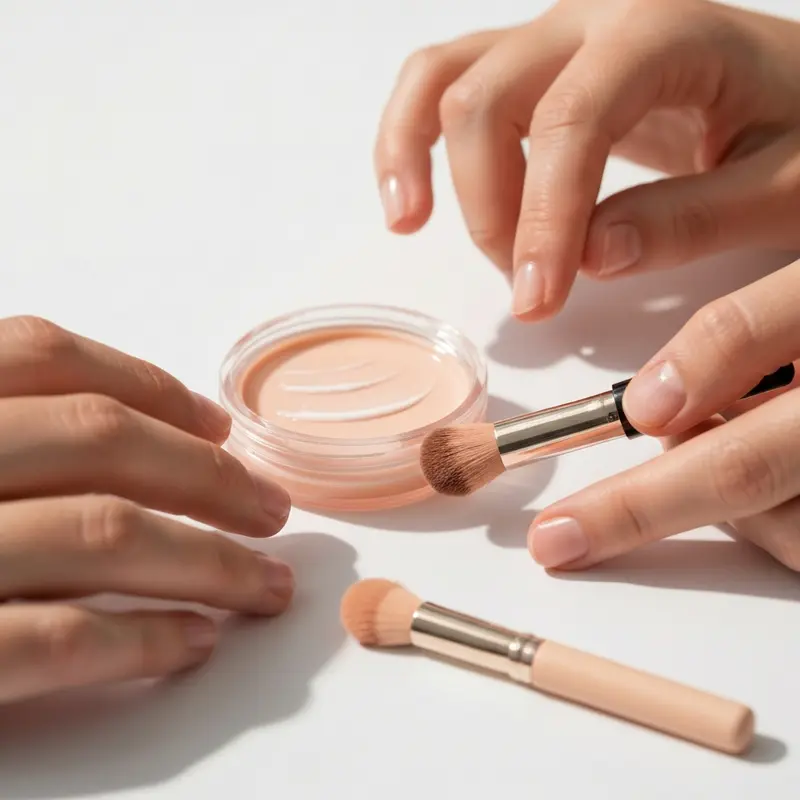 זיהום רעש יופי בתקריב שימוש