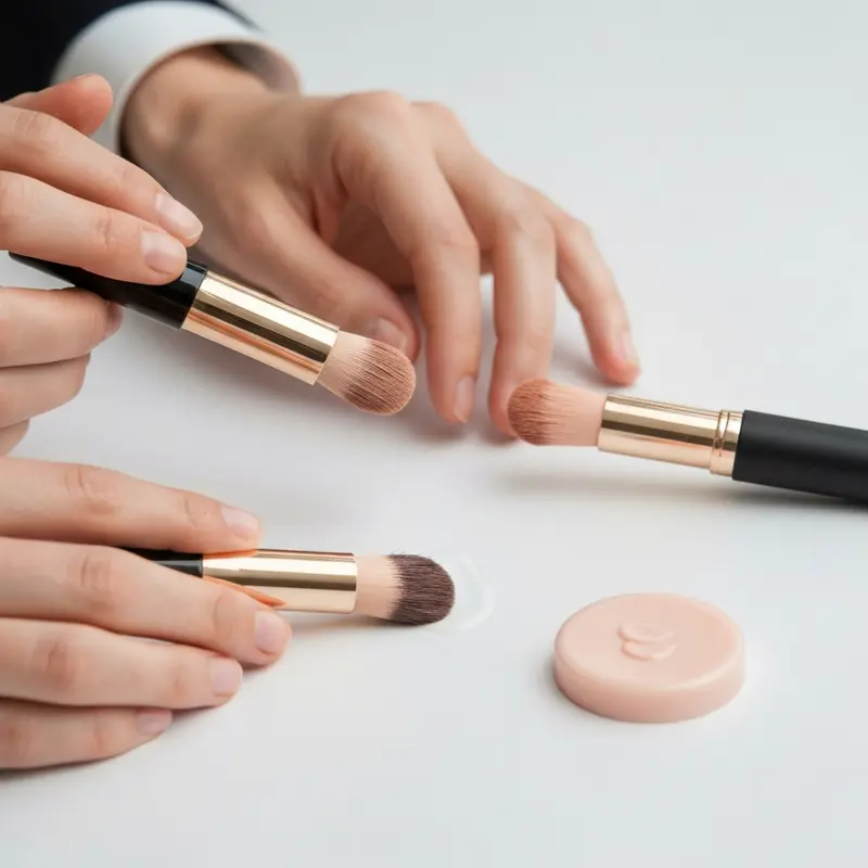 טיפוח עור אחרי אימון בתקריב שימוש