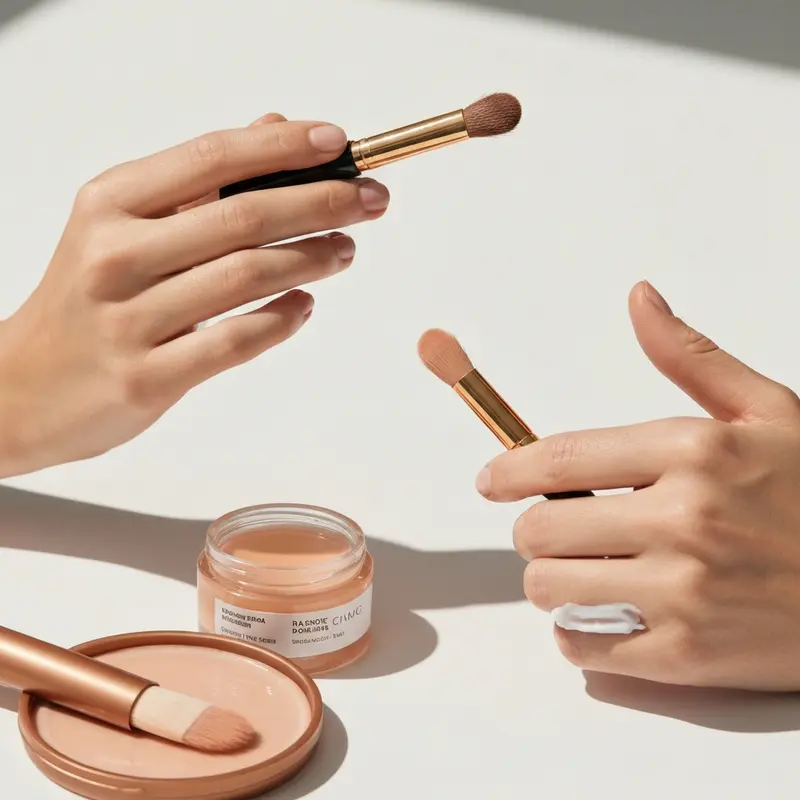 מתח בעיניים פנים בתקריב שימוש