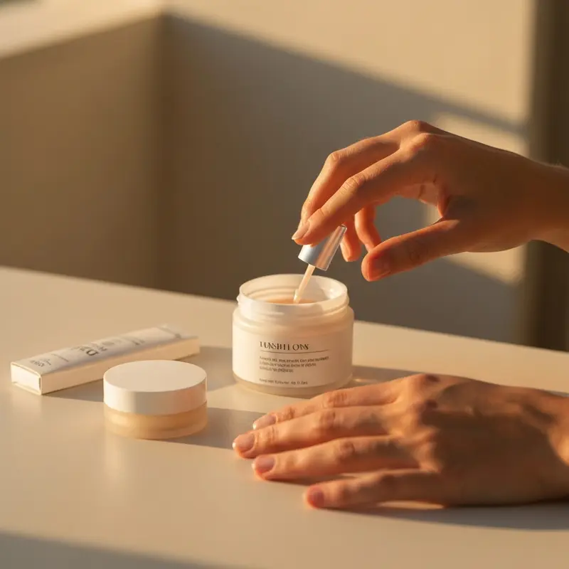 נשים ישראליות בודקות טונרים עם מרקמים שונים