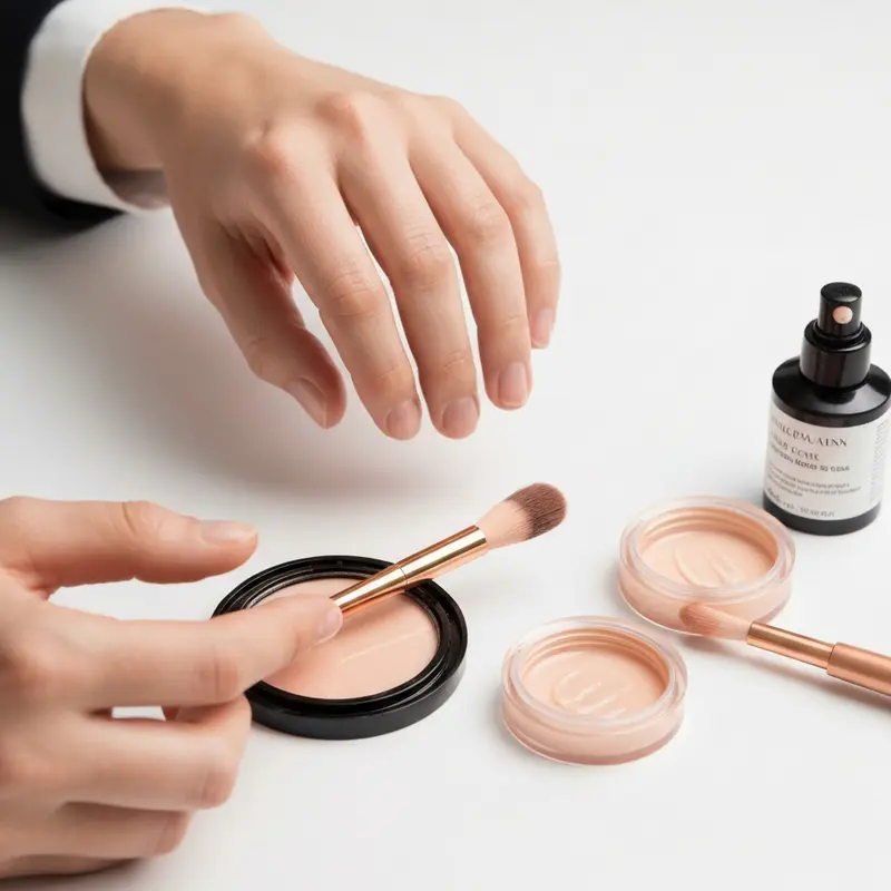 סט מוצרי איפור חיוניים למראה יומיומי מוקפד