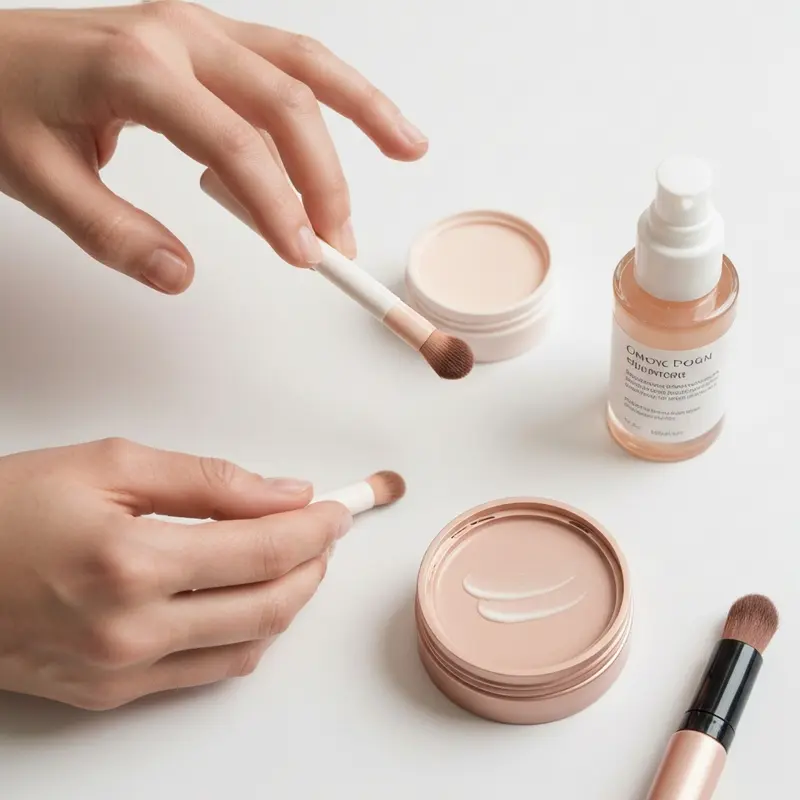 קוסמטיקאית מטפלת בעור פנים, הסרת מיליה בטיפול עדין ומקצועי