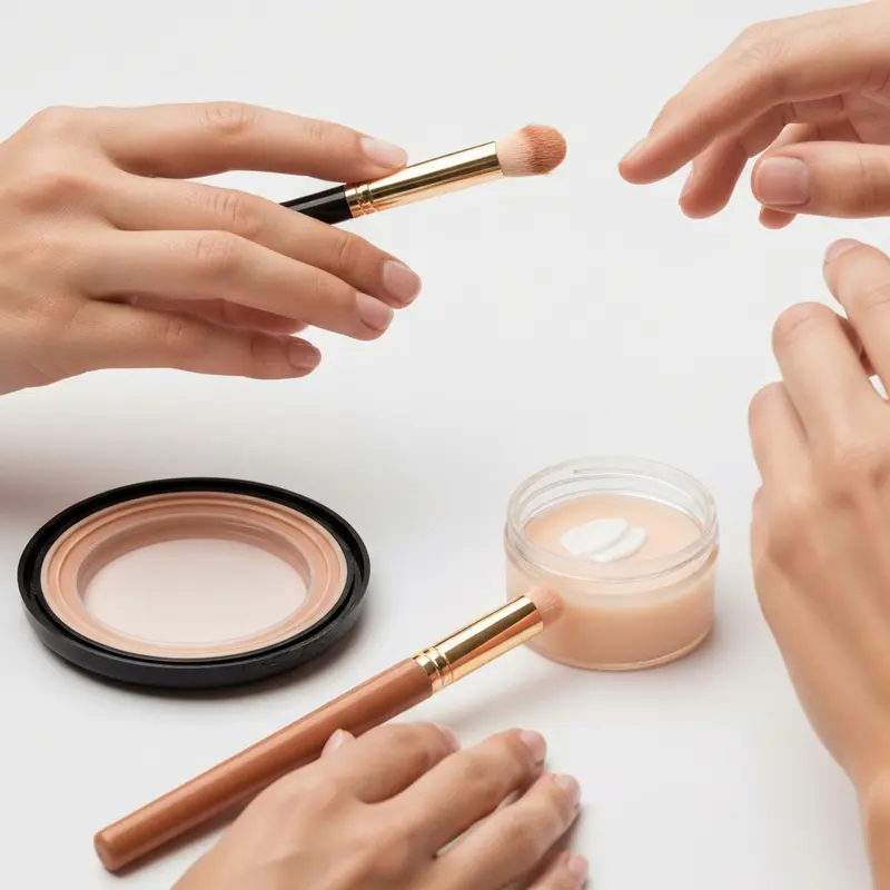 קלוז אפ על משקפיים נקיות מונחות על משטח אסתטי, עם טיפת מים מתגלגלת על העדשה, מייצגות טיפוח אביזרים