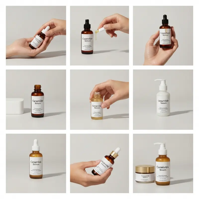 תכשיר סרום עם סרמידים לעור רגיש