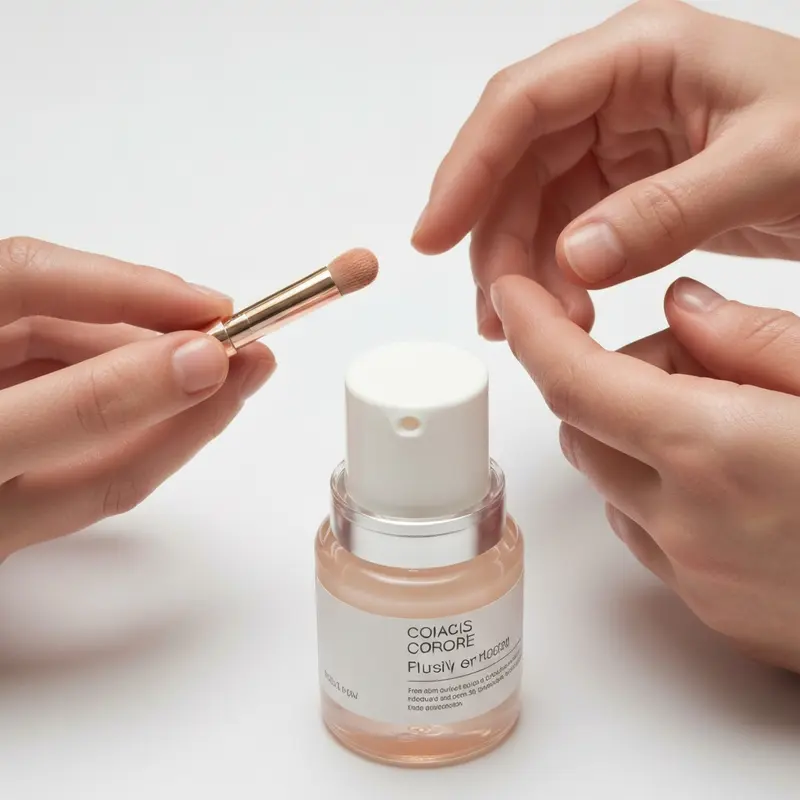 תקריב עדין על שפתיים לחות ובריאות, המבליטות טיפוח שפתיים נכון כחלופה לנשיכה וקילוף.