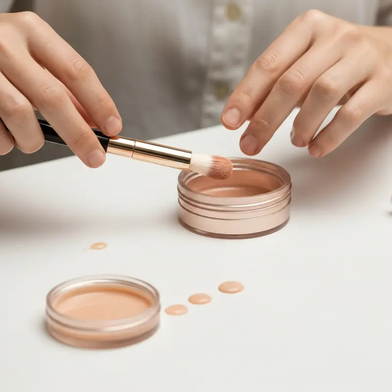 תקריב על יד המחזיקה קערה אסתטית של ירקות טריים צבעוניים וסלמון, עם דגש על מרקמים עשירים