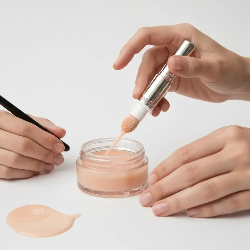 תקריב על קרקפת נקייה עם זקיקי שיער חזקים ובריאים, המעידים על צמיחה מחודשת ומלאה