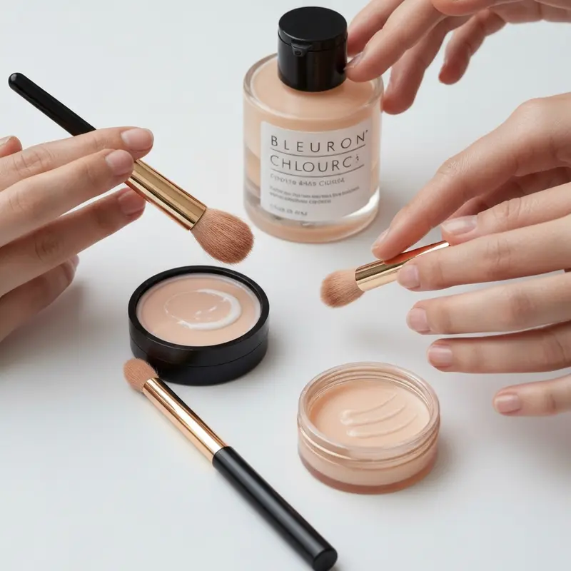 תקריב של יד מטפחת שיער מתולתל עם מרכך או מסכה, הממחיש שגרת טיפוח מותאמת אישית