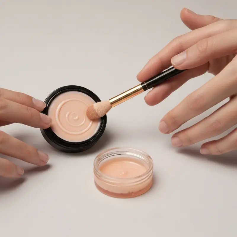 תקריב של מגוון רכיבים תזונתיים טריים ובריאים המסודרים בצורה אסתטית: פירות יער, אגוזים, זרעים, ירקות ירוקים, המדגישים את חשיבות התזונה ליופי.