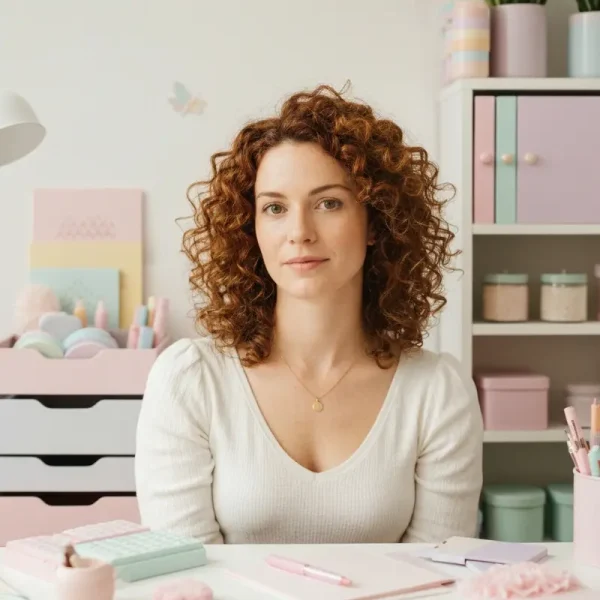 אישה עם איפור טבעי מדויק מחפשת איך לבחור מייקאפ