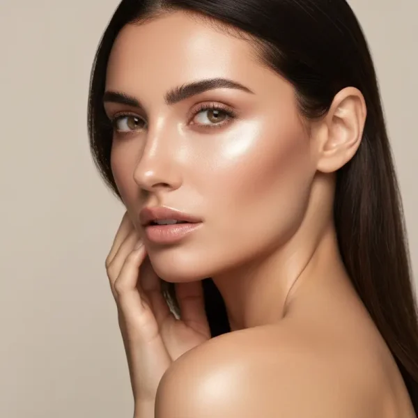 ציפיות נגד קמטים - אישה יפה ישנה על כרית משי