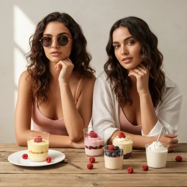 קינוחי כוסות מהירים: שלמות מתוקה ומרשימה.